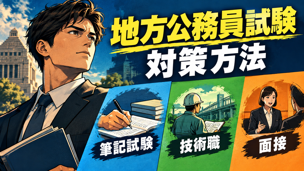 地方公務員試験の対策方法