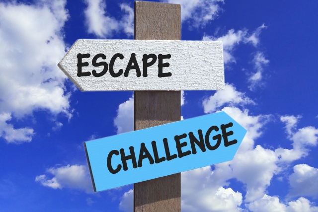 escape or challenge