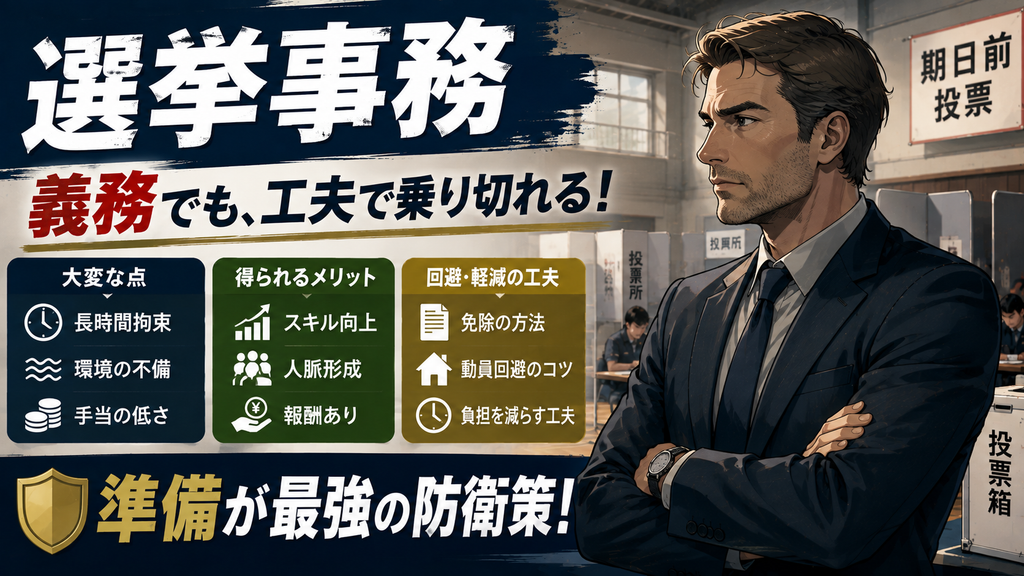 まとめ|選挙事務は義務でも工夫で乗り切れる