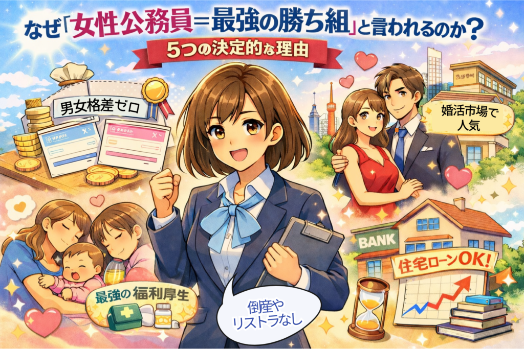 なぜ「女性公務員＝最強の勝ち組」と言われるのか