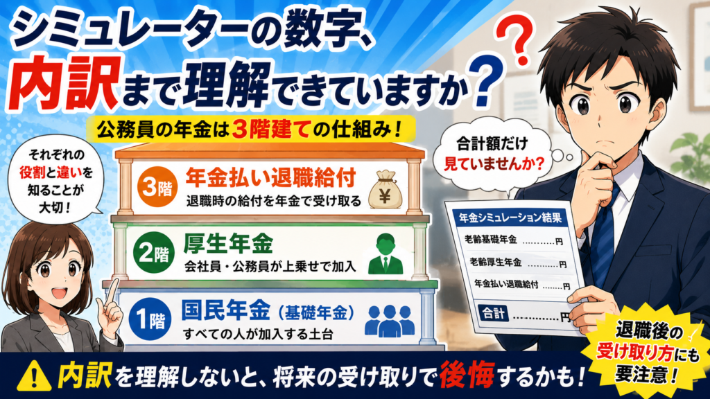シミュレーターの数字、内訳まで理解できていますか?