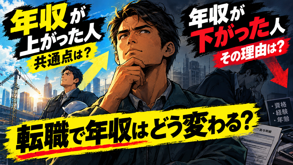 土木公務員が転職して年収はどう変わるか