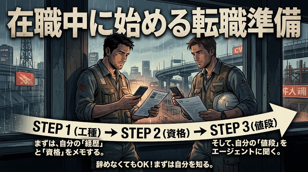 在職中に始める転職準備